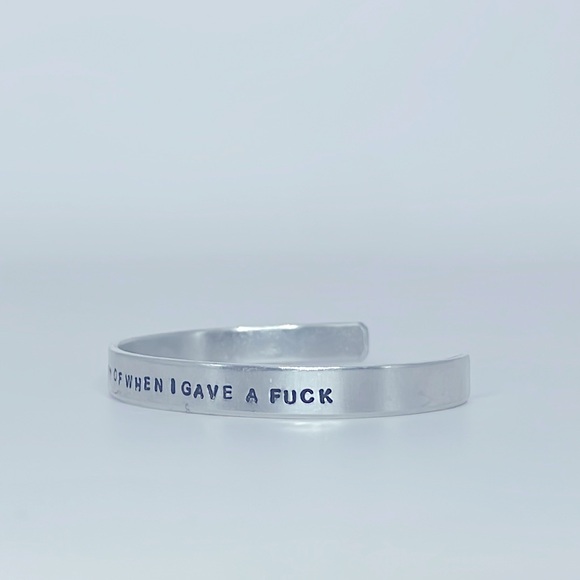 In Loving Memory of When I Gave a F**** Bracelet - Picture 3 of 3